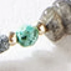 Abalone and Pearl Multistrand Necklace