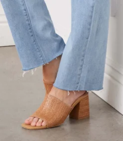 Adapt Raffia High Heel Sandals