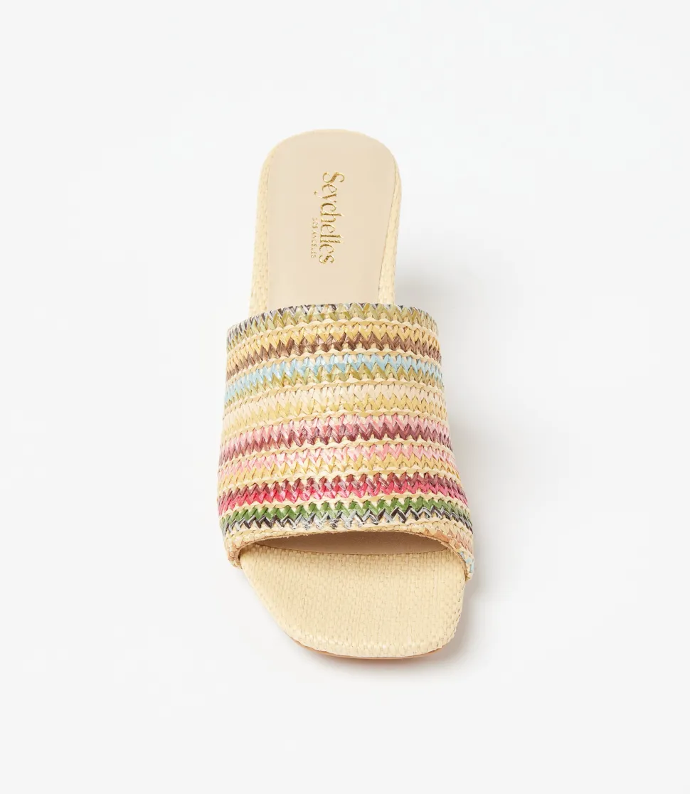 Adapt Raffia High Heel Sandals