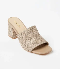 Adapt Raffia High Heel Sandals