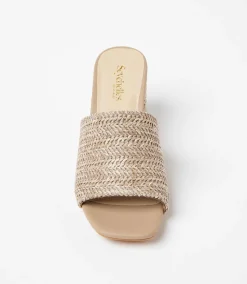 Adapt Raffia High Heel Sandals