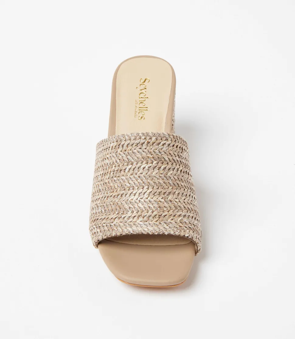 Adapt Raffia High Heel Sandals