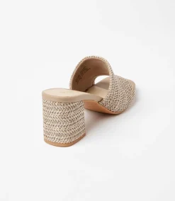 Adapt Raffia High Heel Sandals