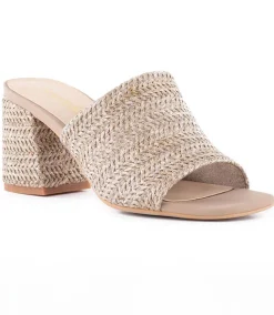 Adapt Raffia High Heel Sandals