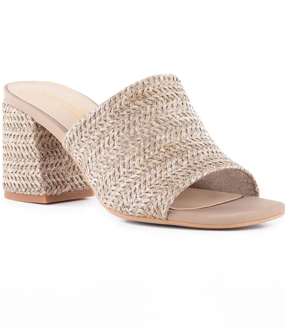 Adapt Raffia High Heel Sandals