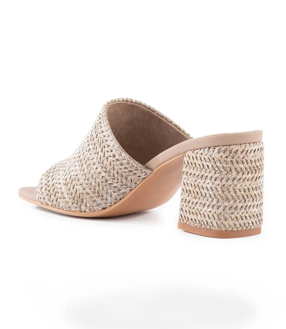 Adapt Raffia High Heel Sandals