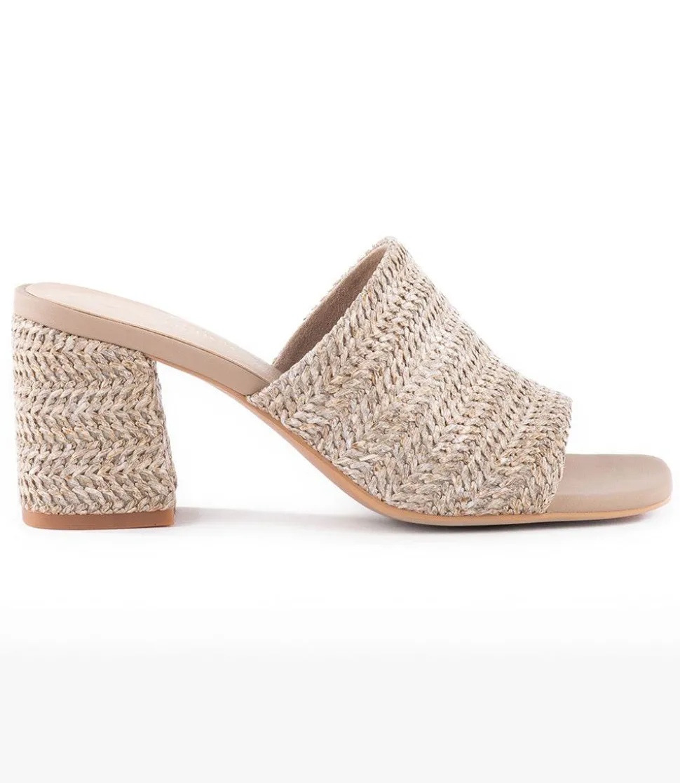 Adapt Raffia High Heel Sandals