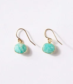 Amazonite Stone Earrings