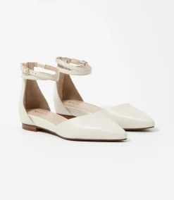 Ankle Strap Pointed Toe Flats