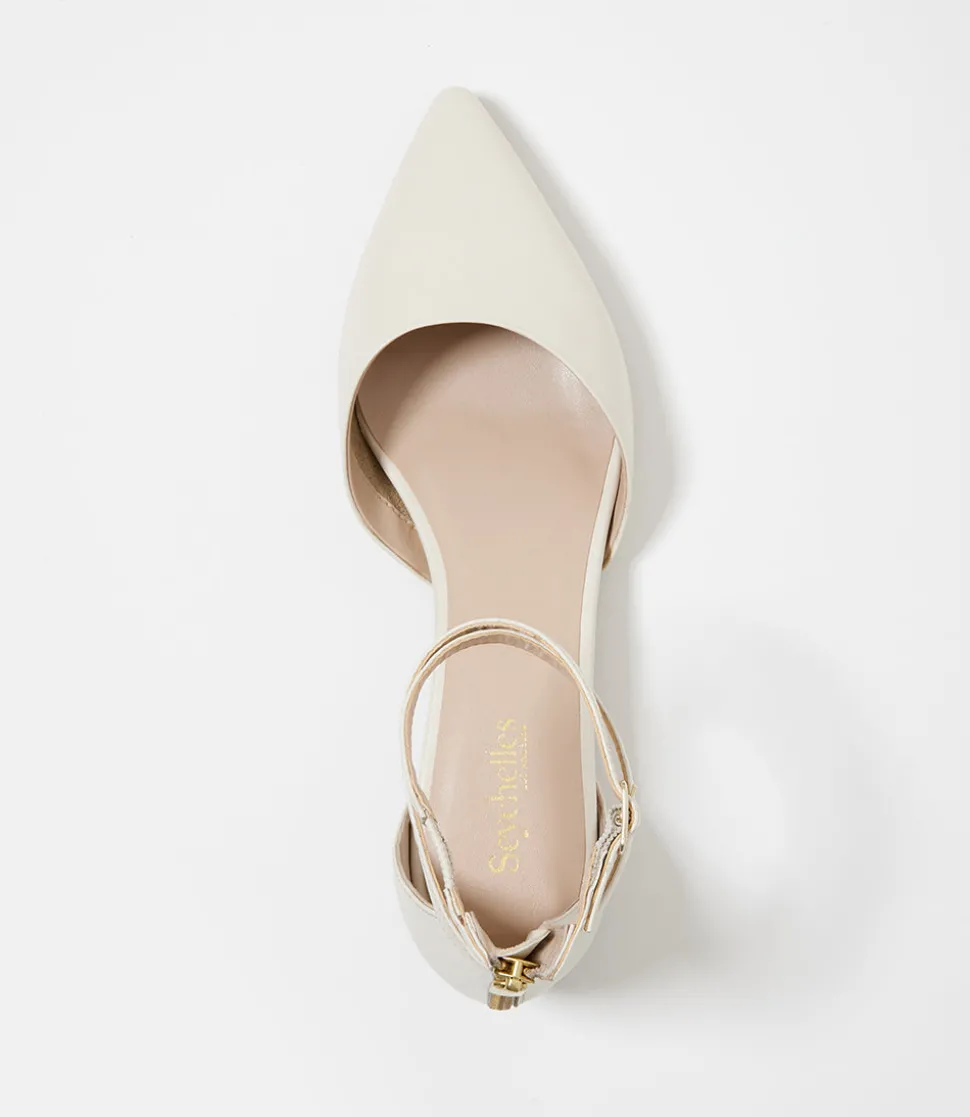 Ankle Strap Pointed Toe Flats