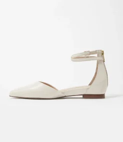 Ankle Strap Pointed Toe Flats