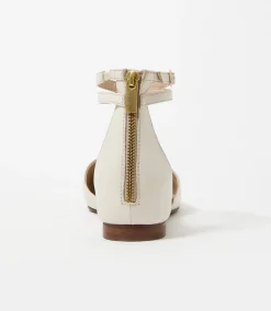Ankle Strap Pointed Toe Flats