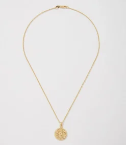 Aquarius Coin Necklace