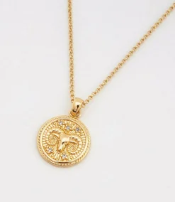 Aries Coin Necklace