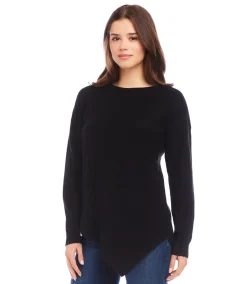 Asymmetric Hem Sweater