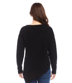 Asymmetric Hem Sweater