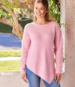 Asymmetric Hem Sweater