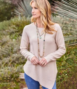 Asymmetric Hem Sweater