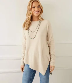 Asymmetric Hem Sweater