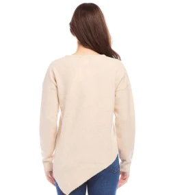 Asymmetric Hem Sweater