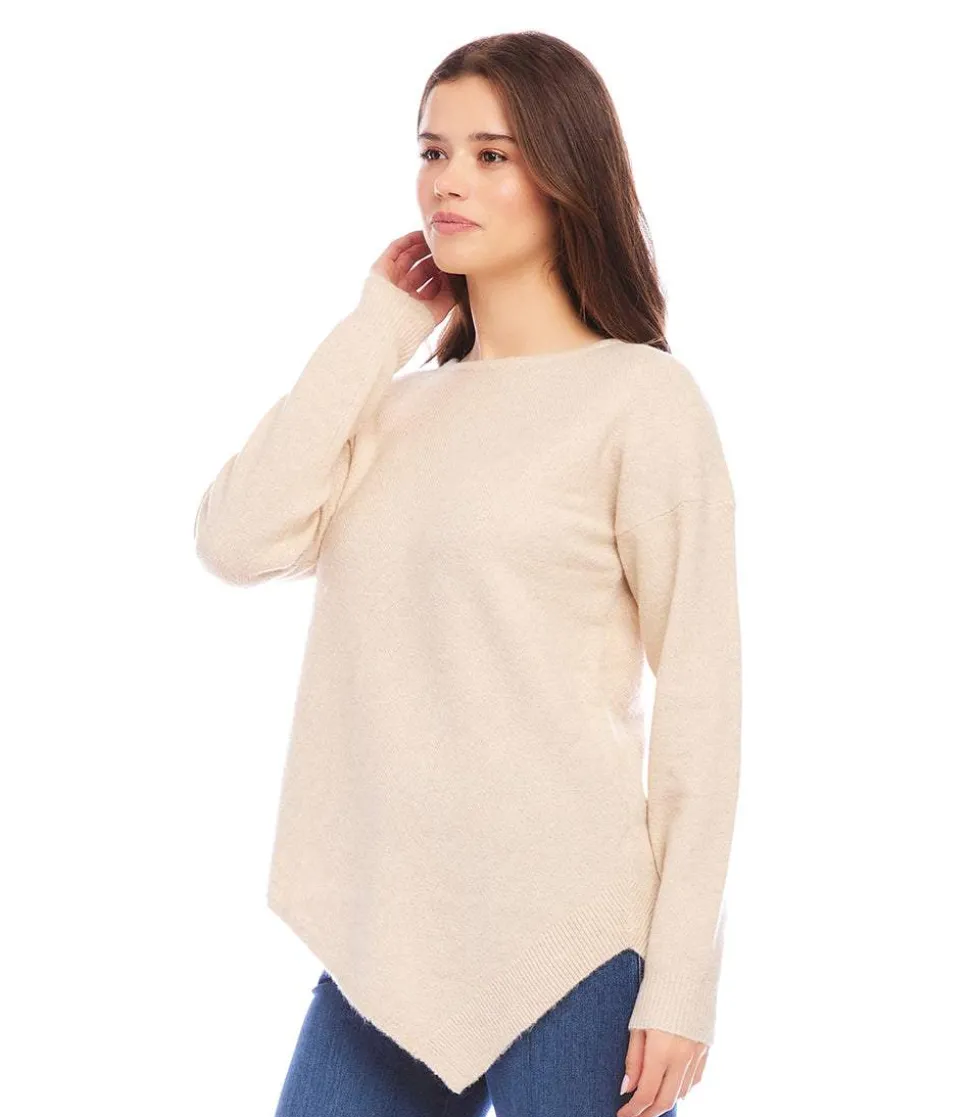 Asymmetric Hem Sweater