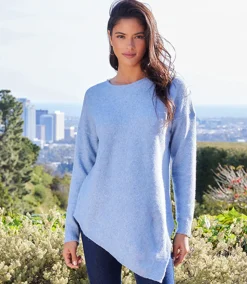 Asymmetric Hem Sweater