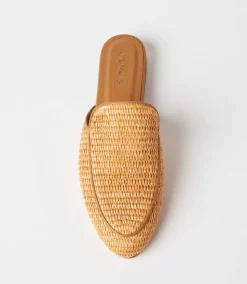 Basketweave Mules