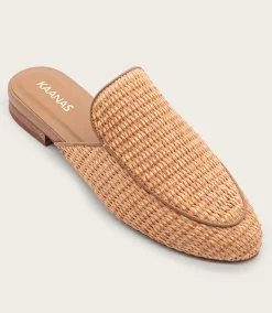 Basketweave Mules