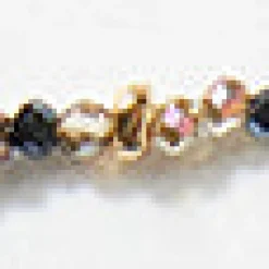 Beaded Gemstone And Pearl Stretch Bracelet