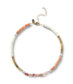 Beaded Gemstone Necklace
