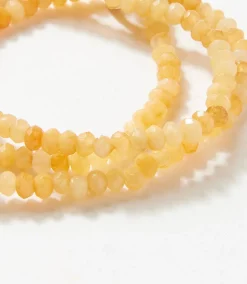 Beaded Gemstone Toggle Bracelet