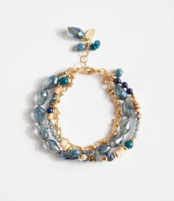 Beaded Multistrand Bracelet