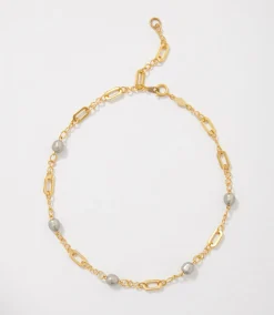 Beaded Pearl Necklace