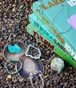 Beaded Stone Bracelet