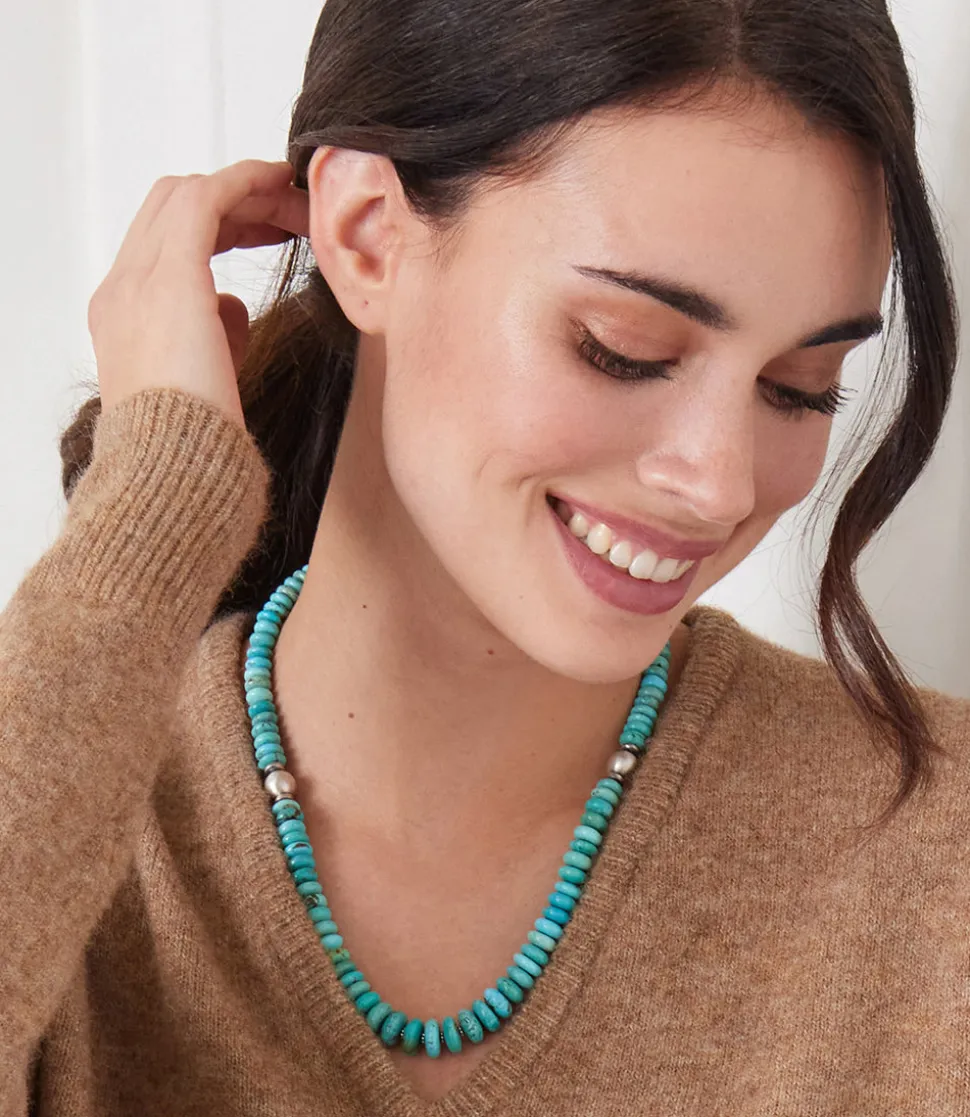 Beaded Turquoise Necklace