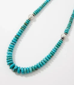 Beaded Turquoise Necklace
