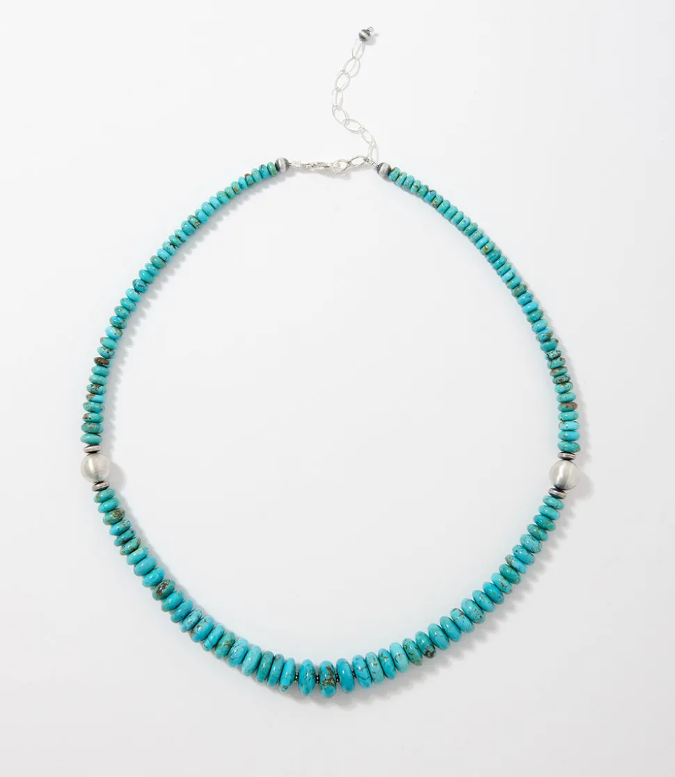 Beaded Turquoise Necklace