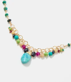Beaded Turquoise Necklace