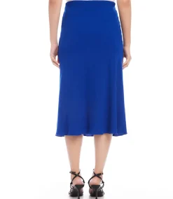 Bias Cut Midi Skirt