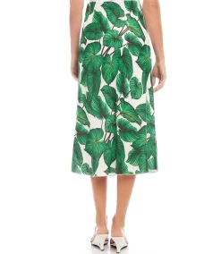 Bias Cut Midi Skirt