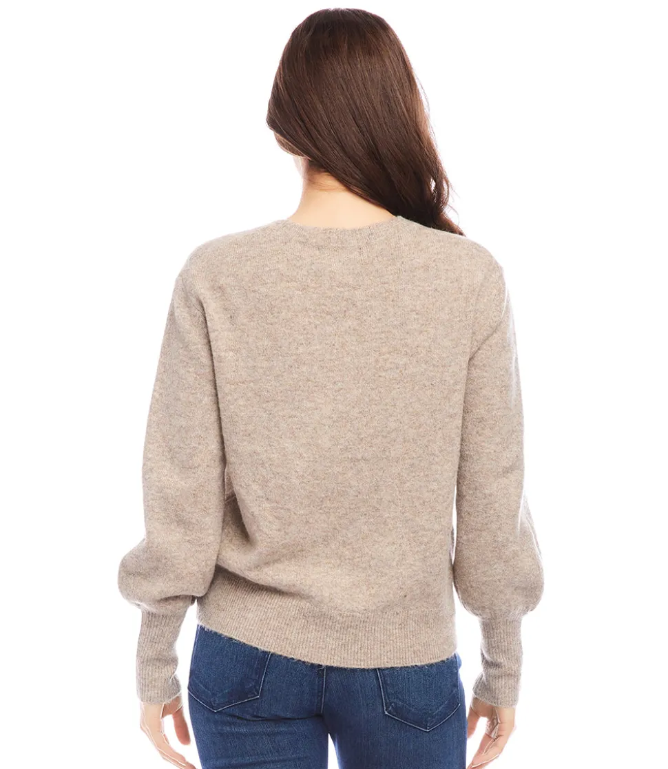 Blouson Sleeve Sweater