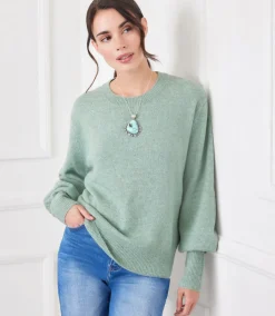 Blouson Sleeve Sweater