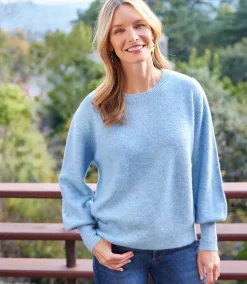 Blouson Sleeve Sweater