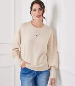 Blouson Sleeve Sweater