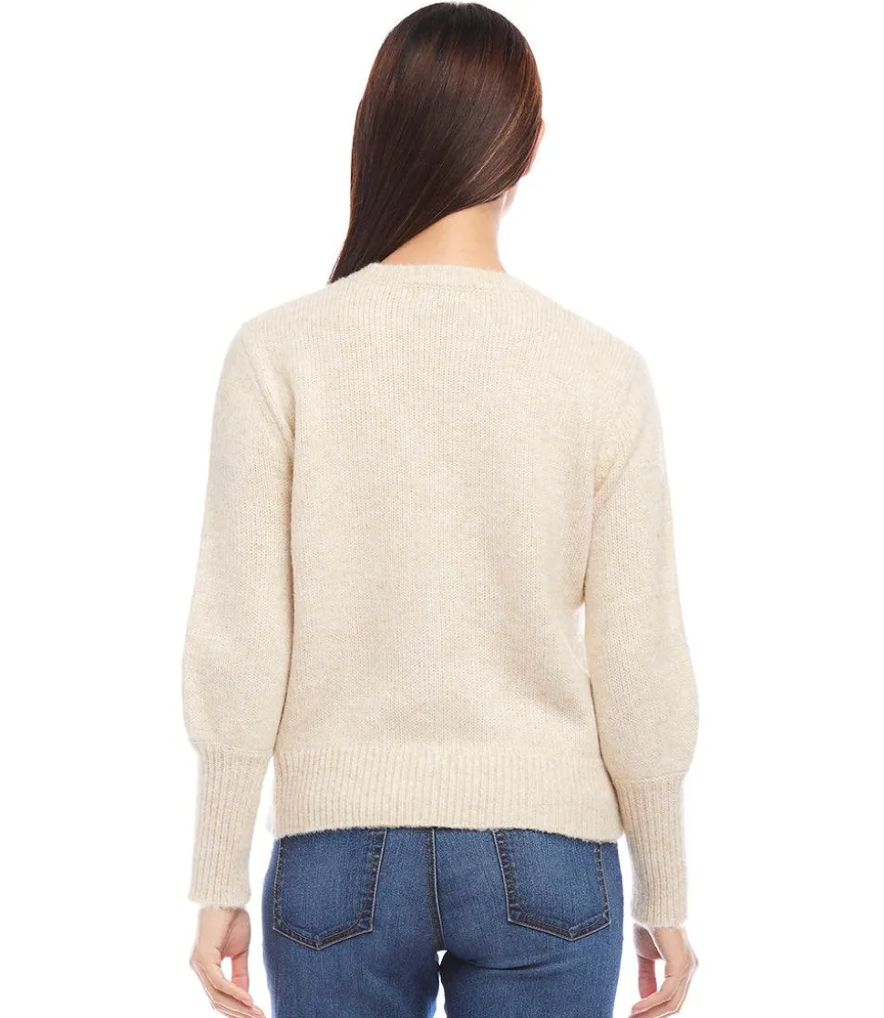 Blouson Sleeve Sweater