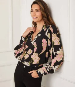 Blouson V-Neck Top