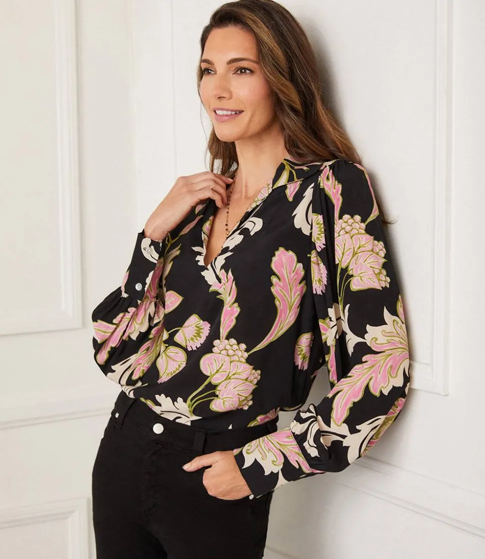 Blouson V-Neck Top
