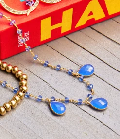 Blue Chalcedony Necklace