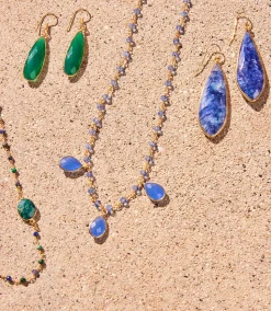 Blue Chalcedony Necklace