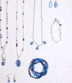 Blue Chalcedony Necklace